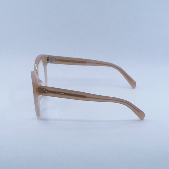 🕶️ New Celine CL50093I 072 Eyeglasses - Shiny Milky Pink Frame - Picture 8 of 10
